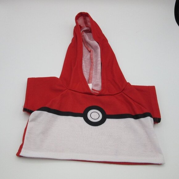Build A Bear Pokemon Pokeball Tee Shirt Red - Picture 1 of 4